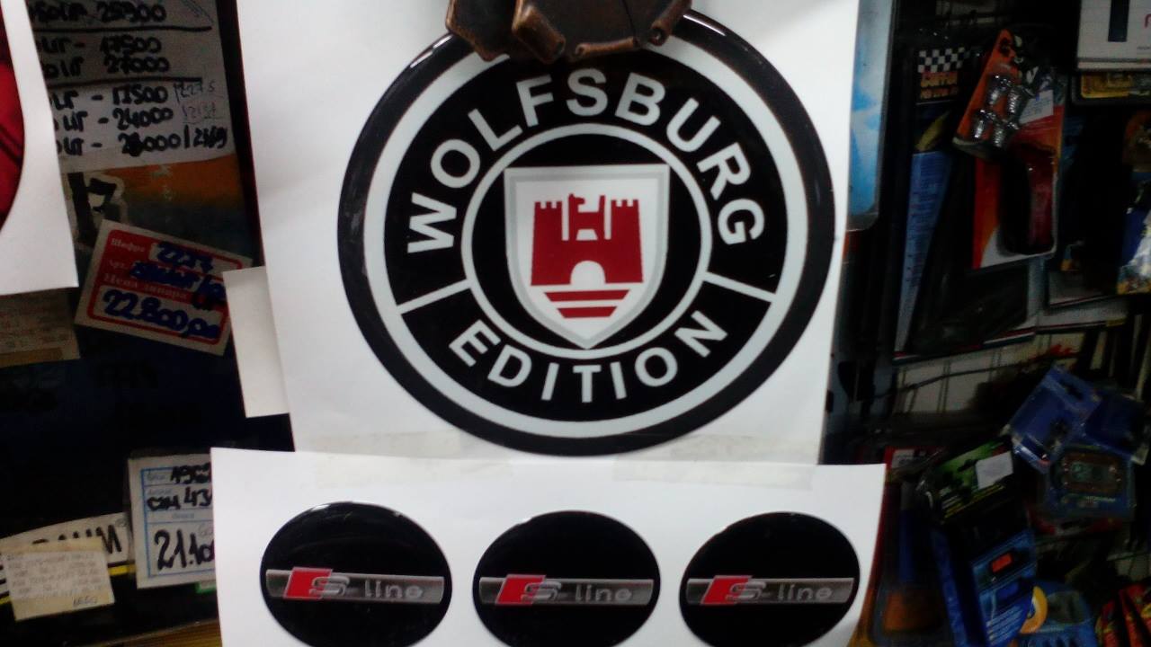 GOLF 5.6 WOLFSBURG EDITION STIKER ZA HAUBU I GEPEK